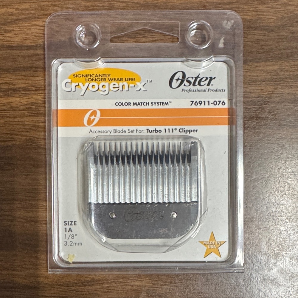 Oster Cryogen-X Silver Clipper Blade 1A